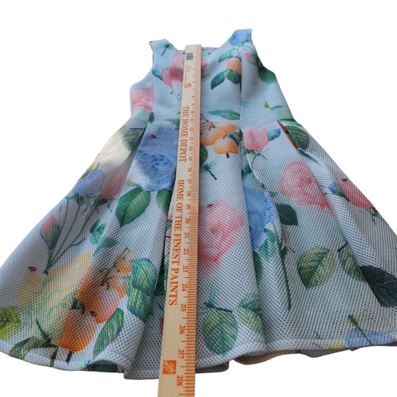 Baker by Ted Baker Floral Print Girls Dress - Picture 7 of 8